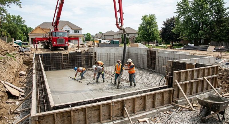 Basement Concrete Installation in Athens, AL