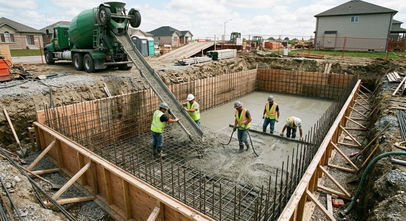 Basement Concrete Pouring in Athens, AL