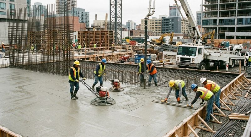 Commercial Slab Construction in Hazel Green, AL