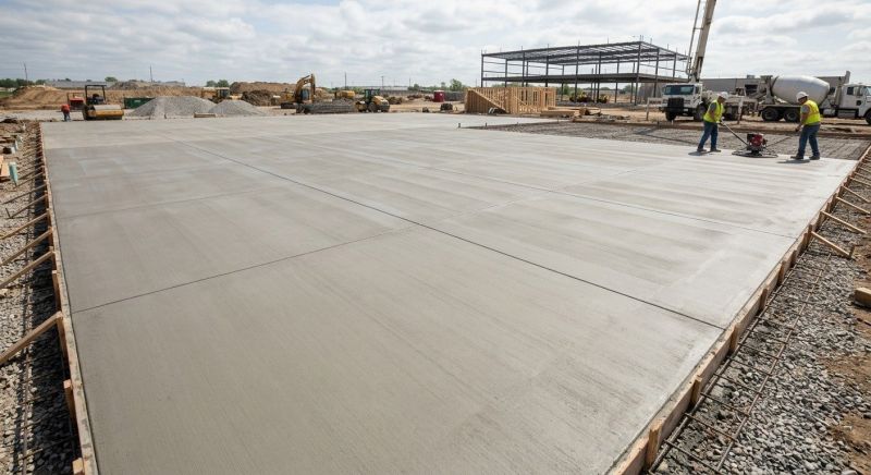 Commercial Slab Installation in Athens, AL