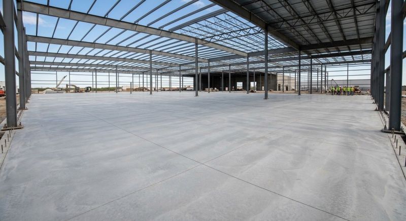 Commercial Slab Installation in Minor Hill, TN