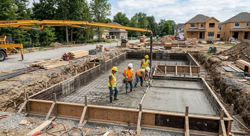 Concrete Foundation Installation in Madison, AL