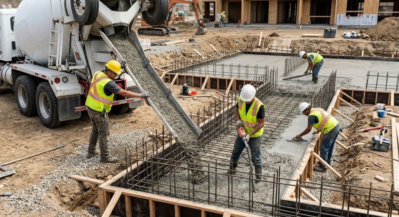 Foundation Wall Pouring in Decatur, AL