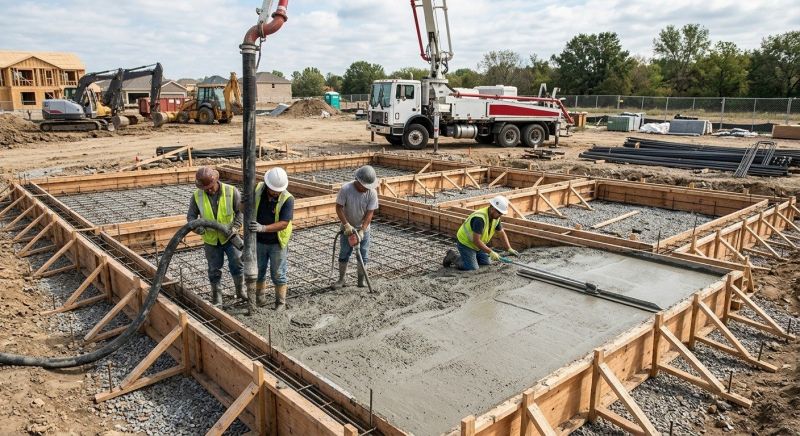 Foundation Wall Pouring in Hazel Green, AL
