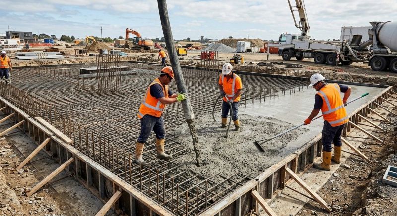 Foundation Wall Pouring in Trinity, AL