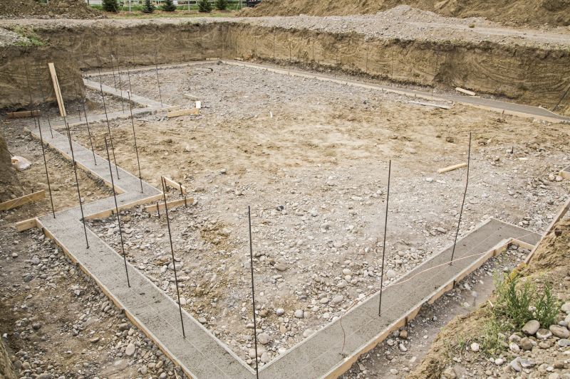 House Footing Construction in Athens, AL