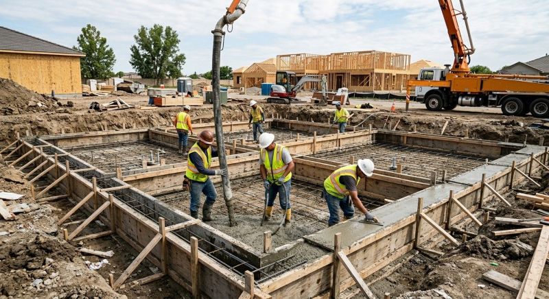 House Foundation Installation in Athens, AL
